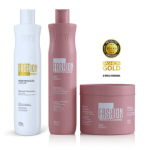 Combo Escova Progressiva 500g Fashion Gold  (A MAIS VENDIDA)